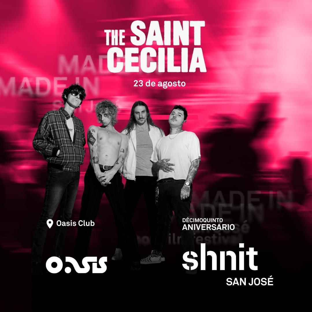 Fiesta shnit: Concierto con The Saint Cecilia
